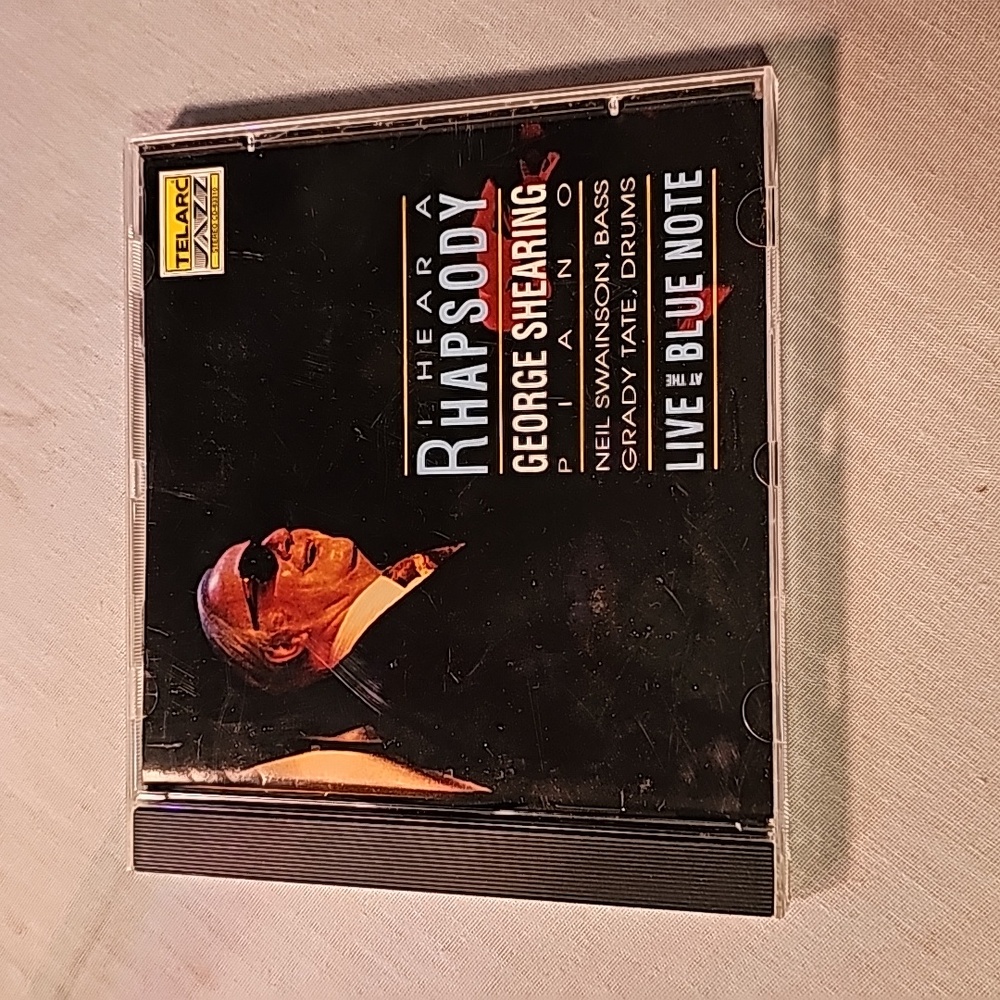 I hear a rhapsody, george shearing piano music cd